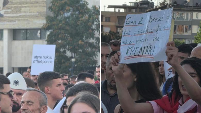 Zvërneci  Qytetarët mblidhen në sheshin  Skënderbej 