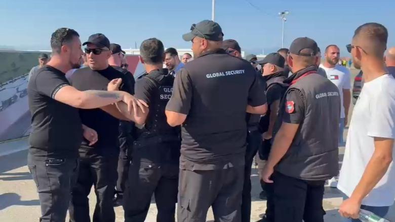 Përplasje te Aeroporti i Vlorës  punonjësit e Pacollit nxjerrin nga zyrat ata të Valon Ademit