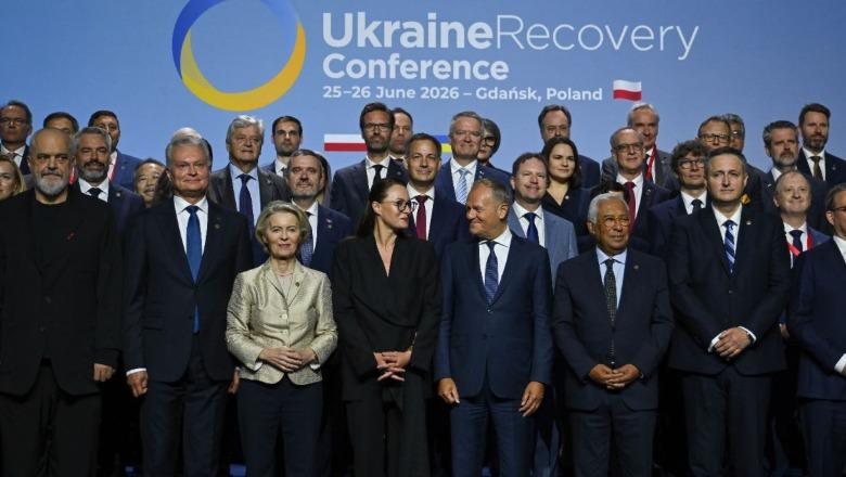 Konferenca dy ditore për Ukrainën  Von der Leyen zhbllokon 3 miliardë euro për Kievin