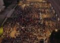 VIDEOLAJM / Protesta e sotme para Kryeministrisë, ja pjesëmarrja në kulmin e saj