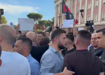 Përplasja e militantëve të PD-së me qytetarët në protestë, demokratja: Na provokuan mbështetësit e Arlind Qorit