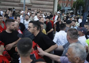 Protestat si pasqyrë për Lapajn dhe partitë e reja