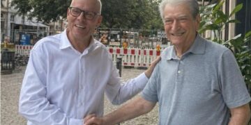Berisha takime në CDU dhe Bundestag: Denoncova diktaturën autokratike të Ramës