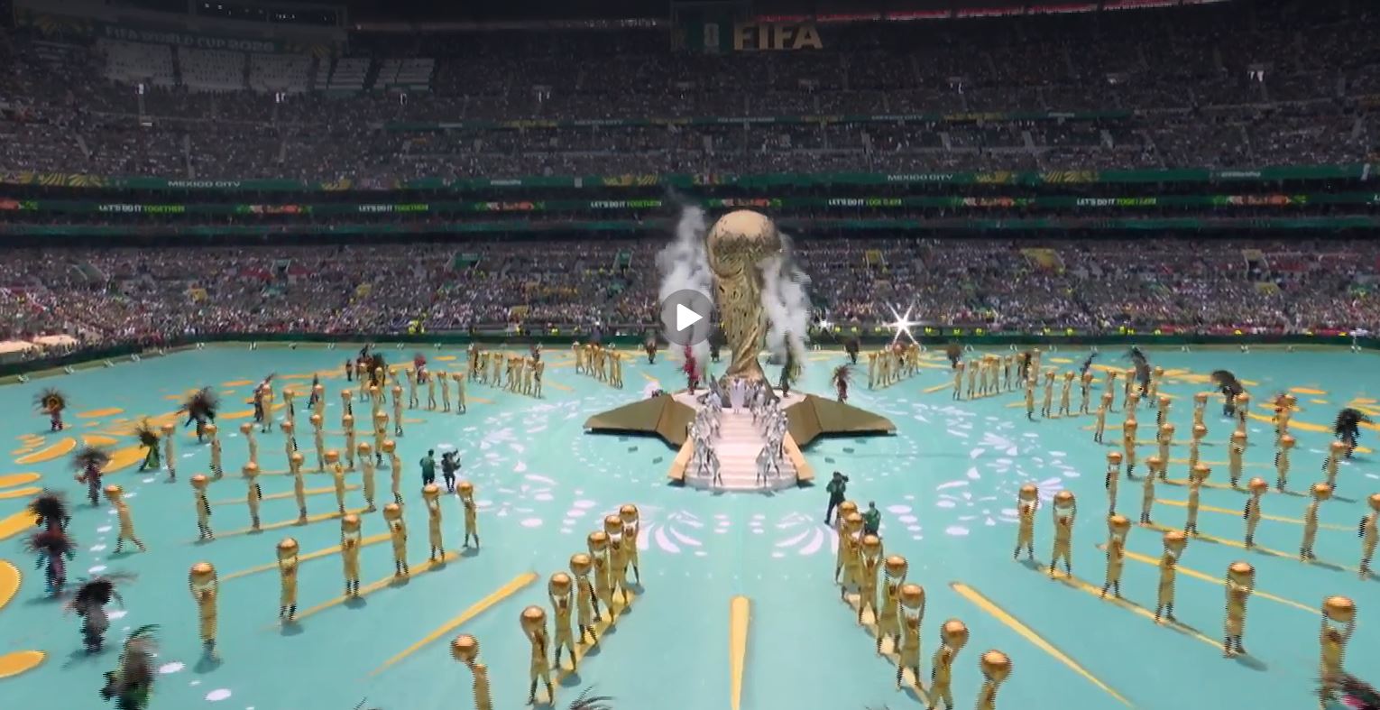 VIDEO LIVE  Botërori i futbollit ngre siparin  ndiqni ceremoninë e hapjes