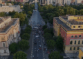 VIDEOLAJM/ Pamjet me dron zbulojnë pjesëmarrjen në protestën e sotme para Kryeministrisë