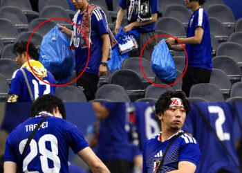 Ndodh edhe këtë herë! Tifozët japonezë pastrojnë stadiumin pas ndeshjes me Holandën. Por pse?!