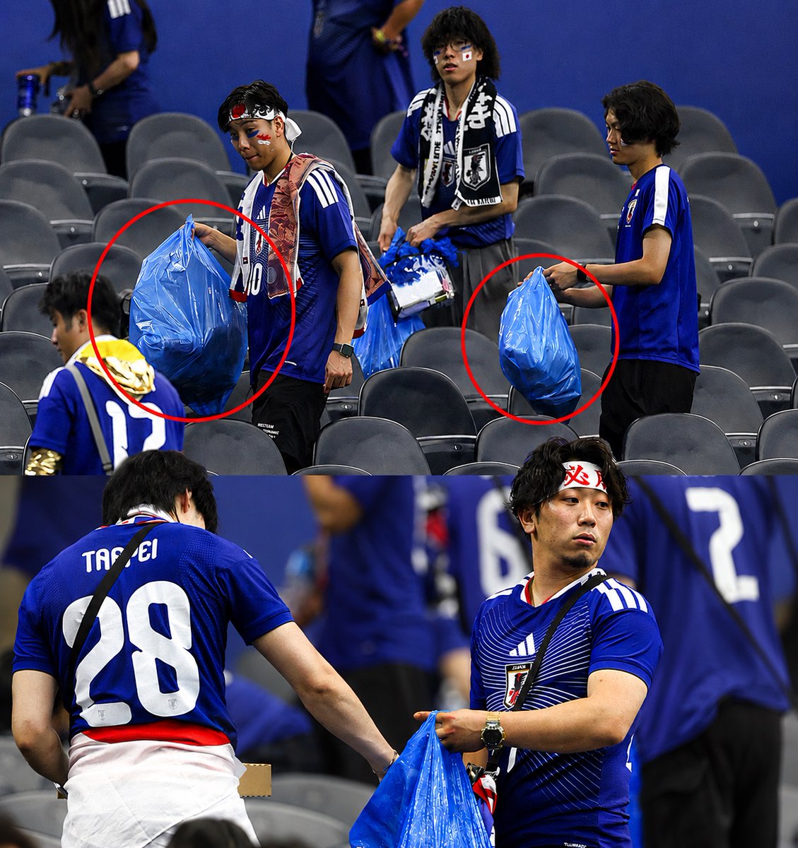 Ndodh edhe këtë herë  Tifozët japonezë pastrojnë stadiumin pas ndeshjes me Holandën  Por pse  