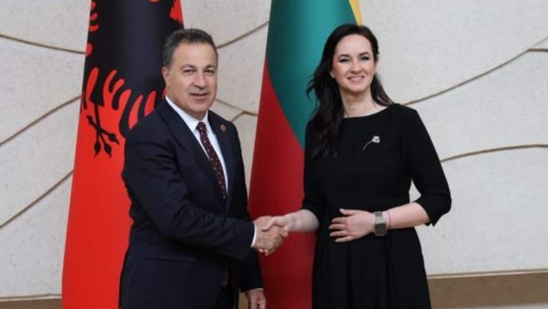 Peleshi mbyll turin balltik në Lituani  merr mbështetje për anëtarësimin e Shqipërisë në BE