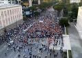 VIDEOLAJM/ Dita e 22-të e protestës para Kryeministrisë, ja pjesëmarrja e tubuesve