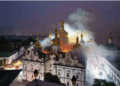 Bombardimet ruse vrasin 9 persona në Ukrainë, Lavra e Shpellave në flakë