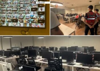 Shkatërrohet call center-i në Tiranë! Pranga 4 drejtuesve, ‘kapen mat’ 49 punonjës