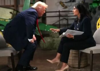  Trump largohet nga intervista gjatë përplasjes me gazetaren, ja pyetja që e nxori nga vetja presidentin e SHBA!