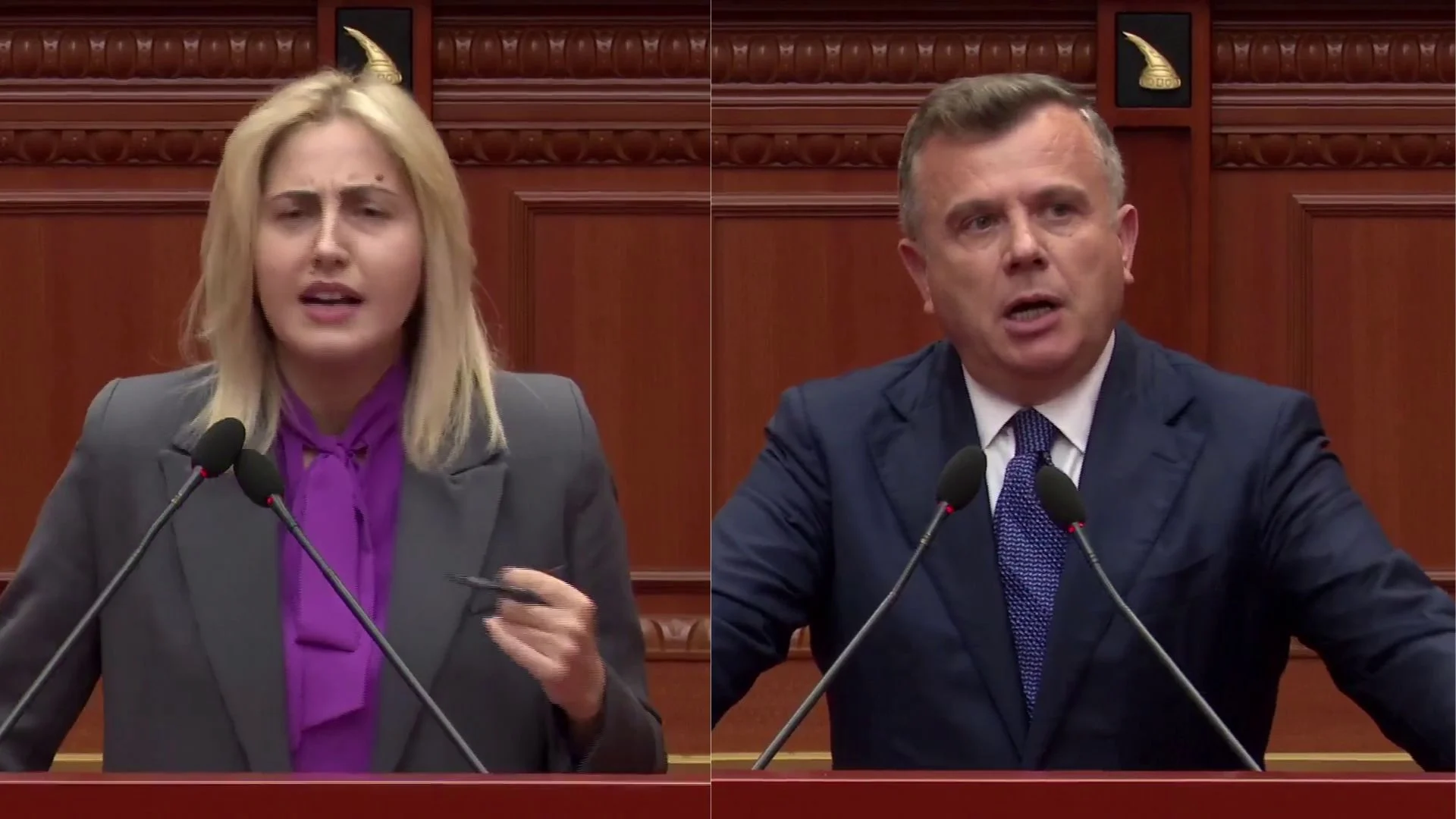 Investim i rrethuar nga dezinformimi dhe gjembat   Zhupa debat me Ballën  socialisti  Protestuesit thonë  Saliu është hajdut 