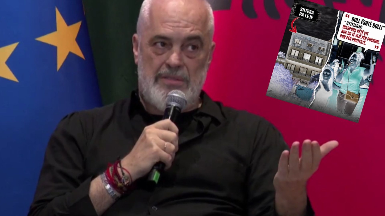 Rama tregon si po manipulohet opinioni publik  Dy fotografi dhe dy fytyrat e një simboli të thirrjes për diasporën në protestë 