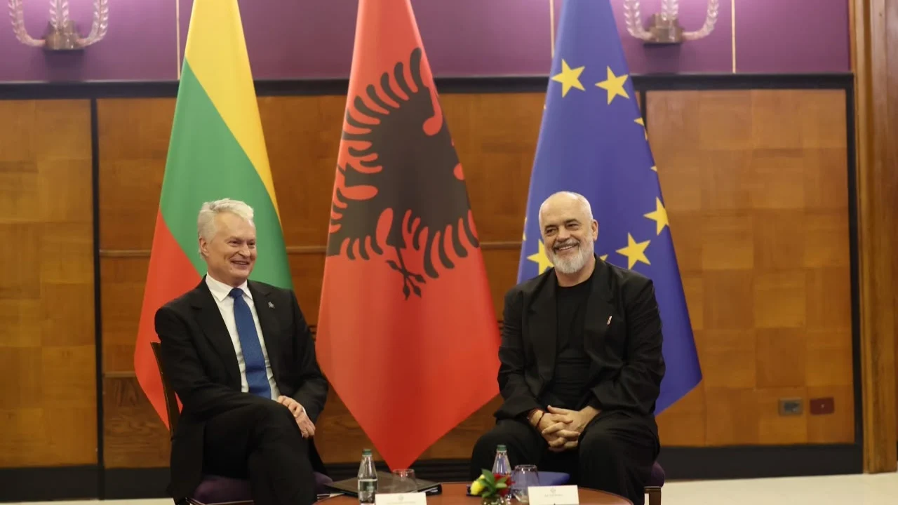 Rama pret në takim Presidentin e Lituanisë  në fokus integrimi në BE