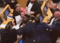 Skandal në parlamentin e Gjeorgjisë, deputetët përplasen fizikisht (VIDEO)