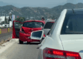 Aksident zinxhir në autostradën Durrës–Tiranë: Disa automjete përplasen pranë Maminasit