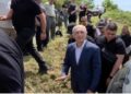 VIDEO/ Nën masa të rrepta sigurie, Ilir Meta mbërrin në Skrapar për ceremoninë e përcjelljes së të atit drejt banesës së fundit