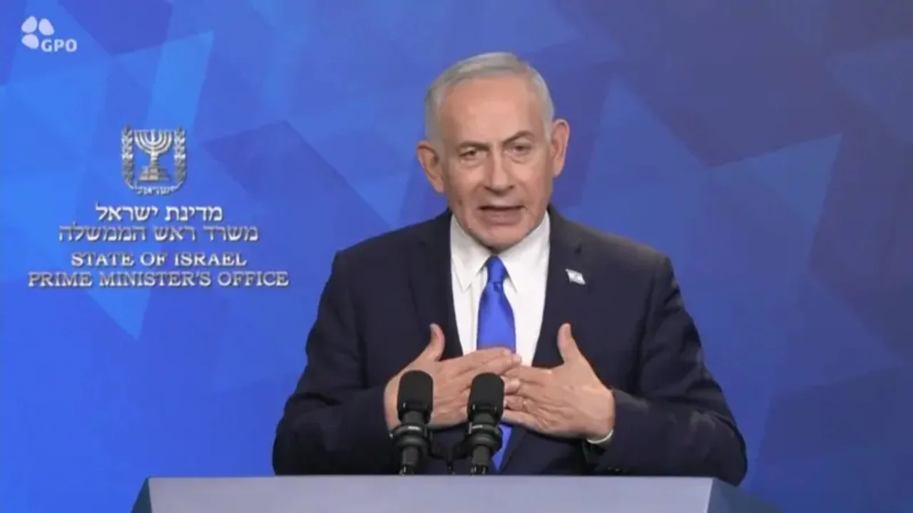 Netanyahu  Po përmbahemi  por do të godasim fort nëse Irani sulmon sërish