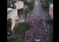 VIDEOLAJM / Sa ishte pjesëmarrja sot në protestë? Ja pamjet nga droni