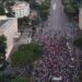 VIDEOLAJM / Sa ishte pjesëmarrja sot në protestë? Ja pamjet nga droni