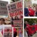 Zvërneci! Protestë edhe në SHBA, shqiptarët mblidhen para ambasadës në Uashington