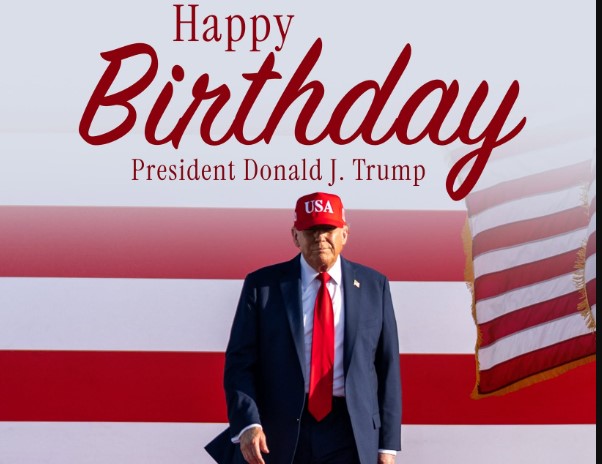  Një patriot i palodhur që lufton çdo ditë për vendin që do   ambasada e SHBA në Tiranë uron Trump për ditëlindje