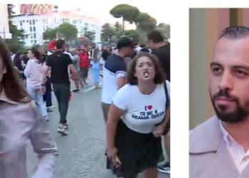 Nëse ka një llum të vërtetë në këtë protestë, janë ata që sulmojnë gazetarët