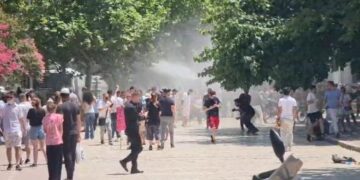 Protesta te Kuvendi, Komiteti Shqiptar i Helsinkit: Individë të caktuar kryen akte dhune, shqetësues përdorimi i forcës nga policia
