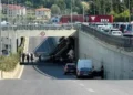 FOTO / Aksident i rëndë tek rrethi i TEG-ut, betonieria bie nga lartësia