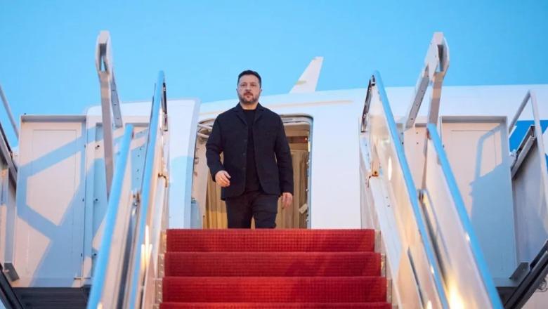 Zelensky zbarkon në SHBA  të gjitha sytë te takimi i shumëpritur me Trump 