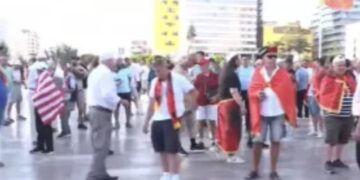 Protesta, nis grumbullimi i qytetarëve në sheshin “Skënderbej”