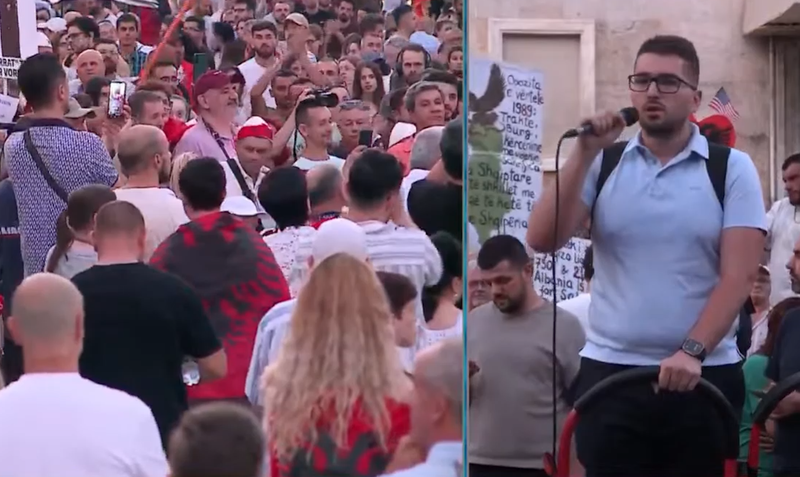 VIDEO  Pas bizneseve dhe artistëve  në shënjestër edhe pensionistët  protestuesi  Turp që nuk jeni këtu