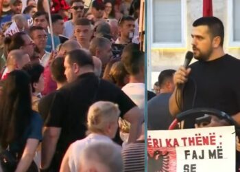 “Do ia marrim pushtetin me dhunë Ramës”, degjeneron gjuha e protestuesve para Kryeministrisë: Do ta tërheqim zvarrë