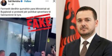 Salla reagon pas videos së Berishës me fermerët: Pamjet nuk janë nga Shqipëria, përpjekje për të mashtruar opinionin publik