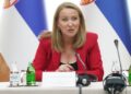 “BE të dënojë fashizmin e ministres serbe!”, Konjufca letër Kallas-it: Të mos trajtohet thjesht si gafë