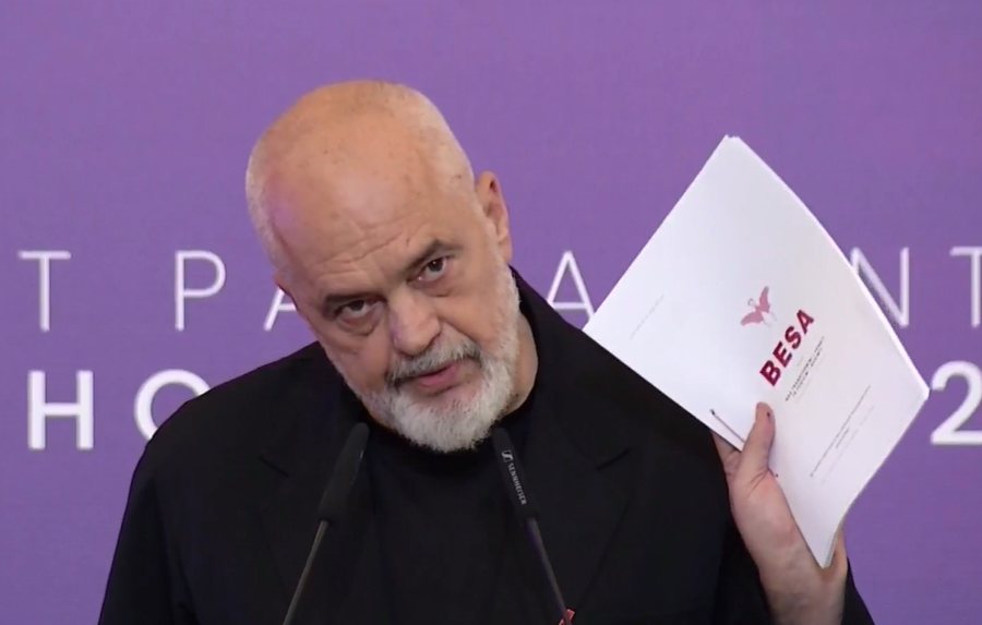 Rama u prezanton shqiptarëve  BESËN   Kam parë mbylljen e epokës  është koha t ju kthej borxhin 
