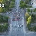 VIDEOLAJM/ Pamjet me dron! Ja sa është pjesëmarrja në protestën përpara Kryeministrisë