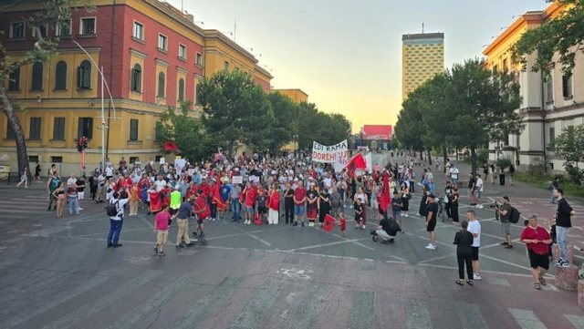 Flamingos  revolucion apo komplot  Anatomia e një proteste 
