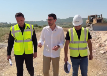 “Bypass-i” i Tiranës, Karakaçi inspekton punimet: Nyje strategjike për lidhjen e korridoreve kombëtare