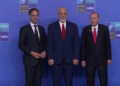 VIDEO / Rama pritet nga Rutte dhe Erdogan në përshëndetjen zyrtare të Krerëve të Shteteve dhe Qeverive