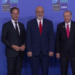 VIDEO / Rama pritet nga Rutte dhe Erdogan në përshëndetjen zyrtare të Krerëve të Shteteve dhe Qeverive