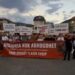 BDI proteston në Tetovë, kundërshton vendimin e Kushtetueses për ndryshimin e emrave shqiptarë të rrugëve