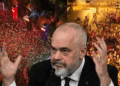 Qytetarët ndjekin ndeshjet e Botërorit, Rama ndan pamjet dhe ironizon protestën: Kjo osht Tirona jon, Tirona kontradiktës!