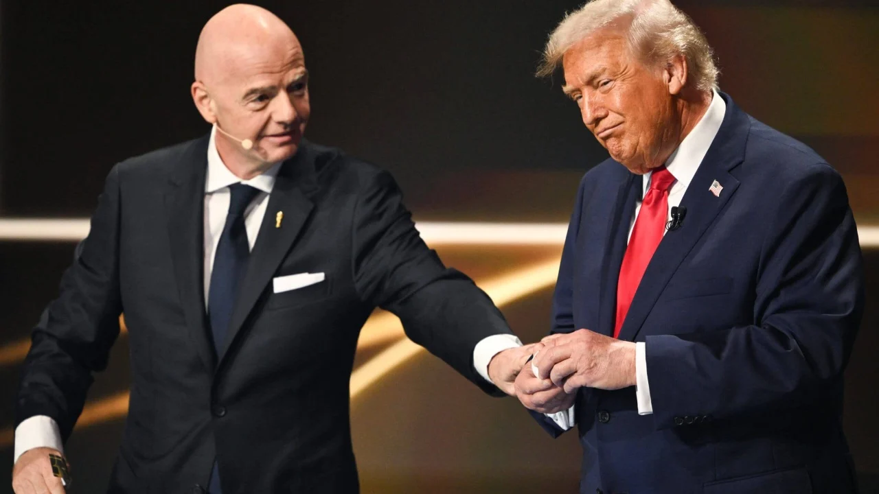Polemikat për të kuqin e Balogun  Presidenti i FIFA s  Gianni Infantino flet për telefonatën me Trump   Deklarata e plotë 