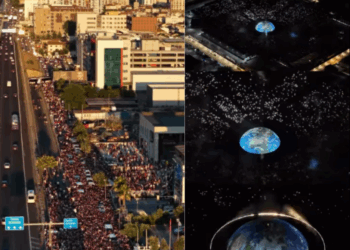 Koncerti i Kanye West, Rama ndan pamjet me dron: Investim i shkëlqyer për imazhin dhe ekonominë e vendit