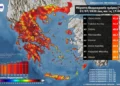 Greqia në alarm, priten temperatura deri në 43°C dhe rrezik maksimal nga zjarret