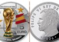 Spanja nxjerr monedhën e re Euro për të festuar suksesin në Kupën e Botës