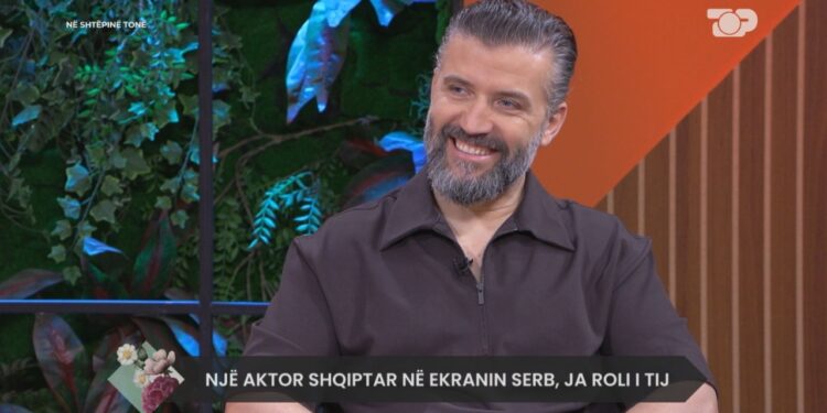 Aktori Klodian Hoxha rrëfen përvojën në serialin serb dhe ambiciet për të ardhmen në kinema