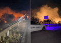 Tre vatra zjarri përfshijnë Porto Palermon, shmanget përhapja e flakëve